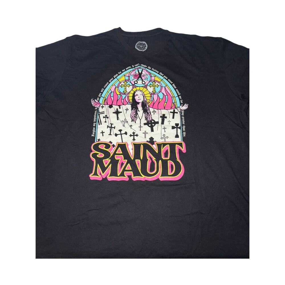Studiohouse Designs Saint Maud A24 Horror Black Men's T-Shirt Size 3XL Worn Once